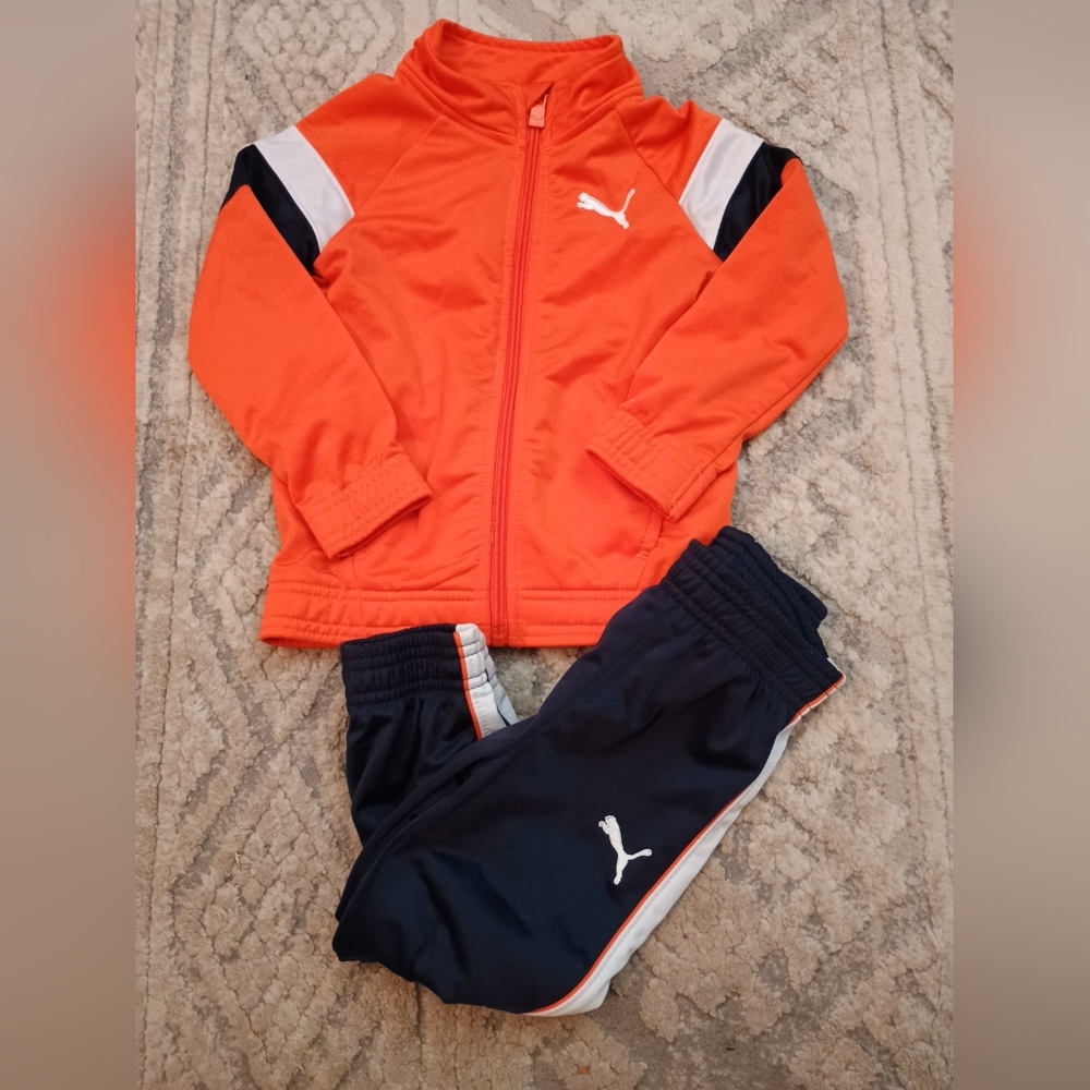 Puma Toddler Boys 3T Multicolor Track Outfit